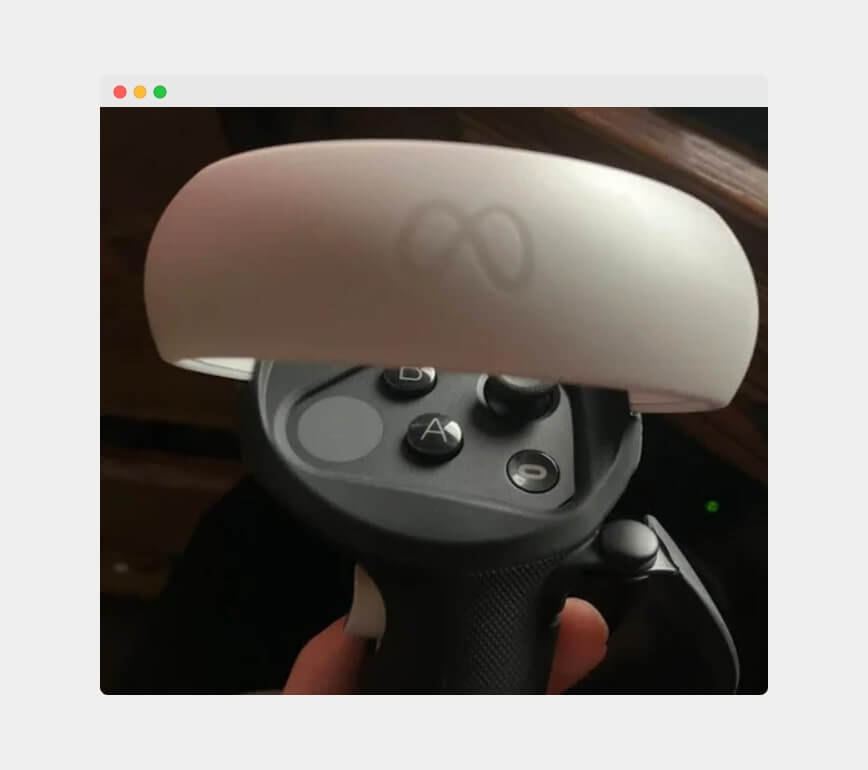 press the Oculus Logo on your controller