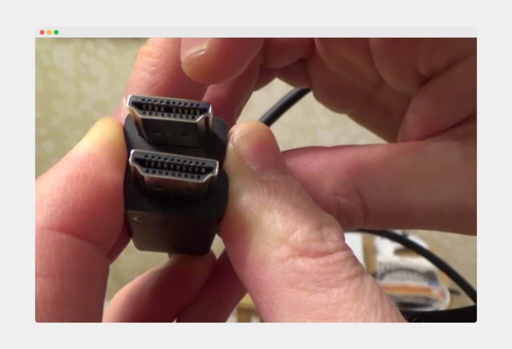 Check Your HDMI Cable
